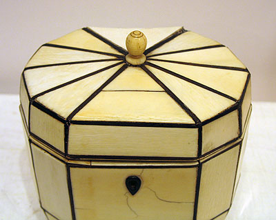 SOLD An Ivory Georgian Tea Caddy