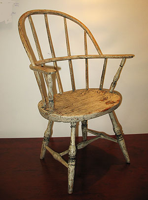 Furniture<br>Furniture Archives<br>SOLD  A Child's Windsor Chair