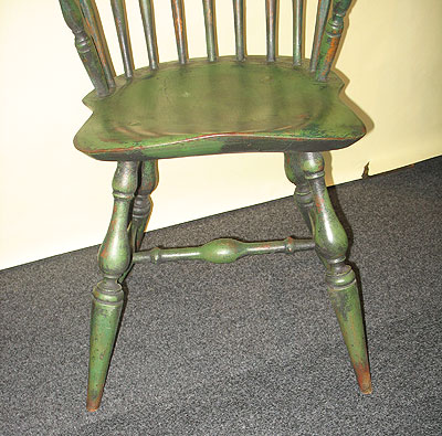 Furniture<br>Furniture Archives<br>SOLD A Connecticut comb-back Windsor in apple green