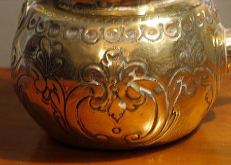 Metalware<br>Archives<br>SOLD  Little Brass Kettle