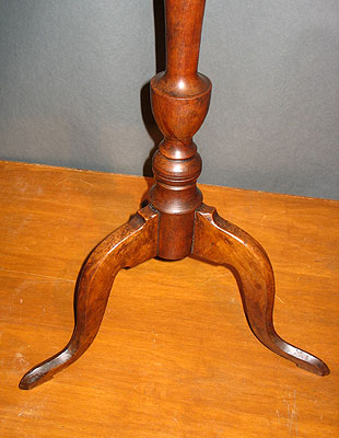 SOLD  Cherry tray-top Candlestand