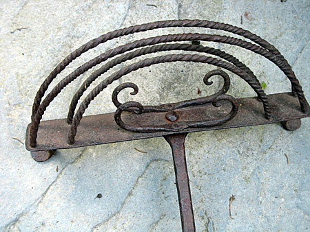 A Wrought Iron Toaster