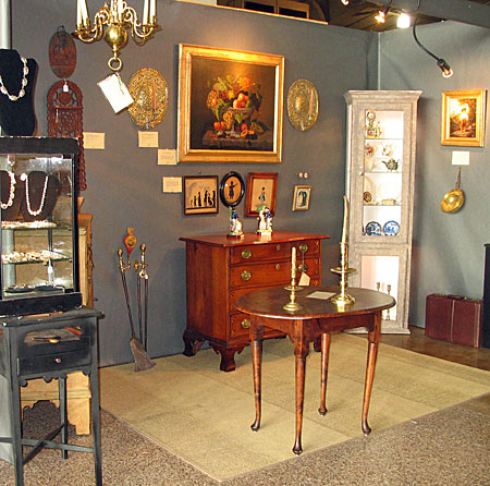 Booth Pics<br>Recent Shows<br>Our Booth at the York Antiques Show