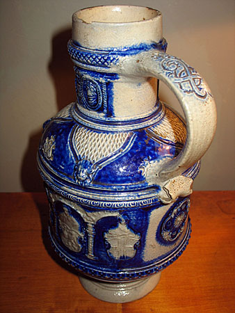 GERMAN STONEWARE  JUG