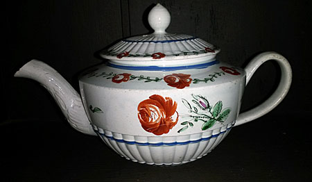 Ceramics<br>Ceramics Archives<br>Pearlware Teapot