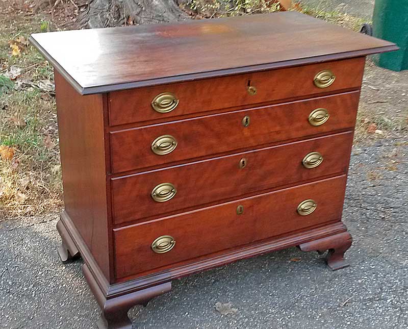 A fine American Cherrywood Chest