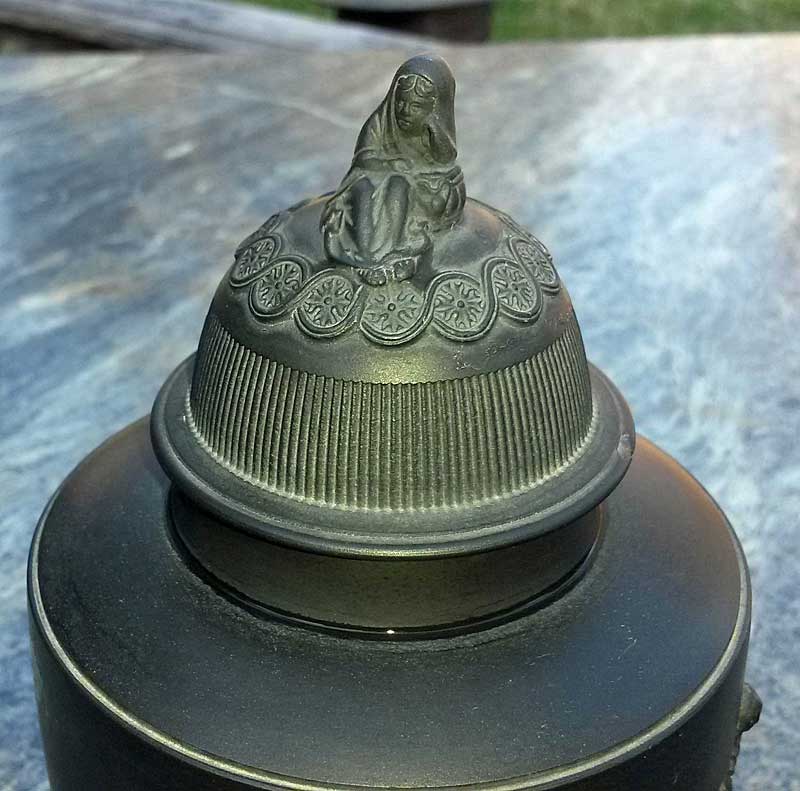 Black Basalt Tea Canister