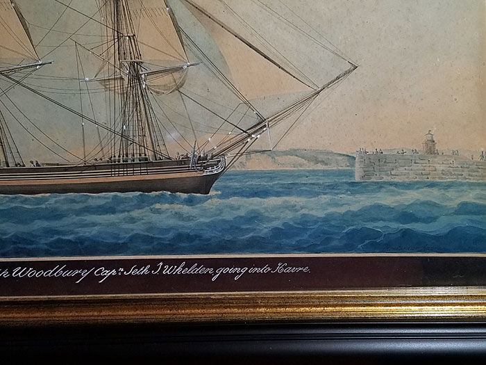 Paintings<br>Archives<br>AMERICAN â€œSHIP WOODBURY