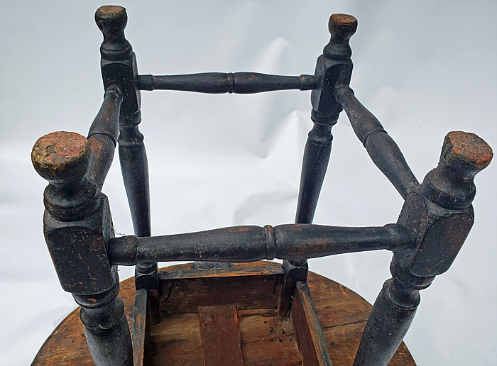 A distinctive early 18th century New England tavern table