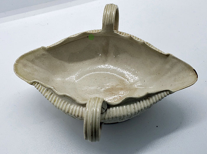 Ceramics<br>18th Century<br>Double Saltglaze Sauceboat