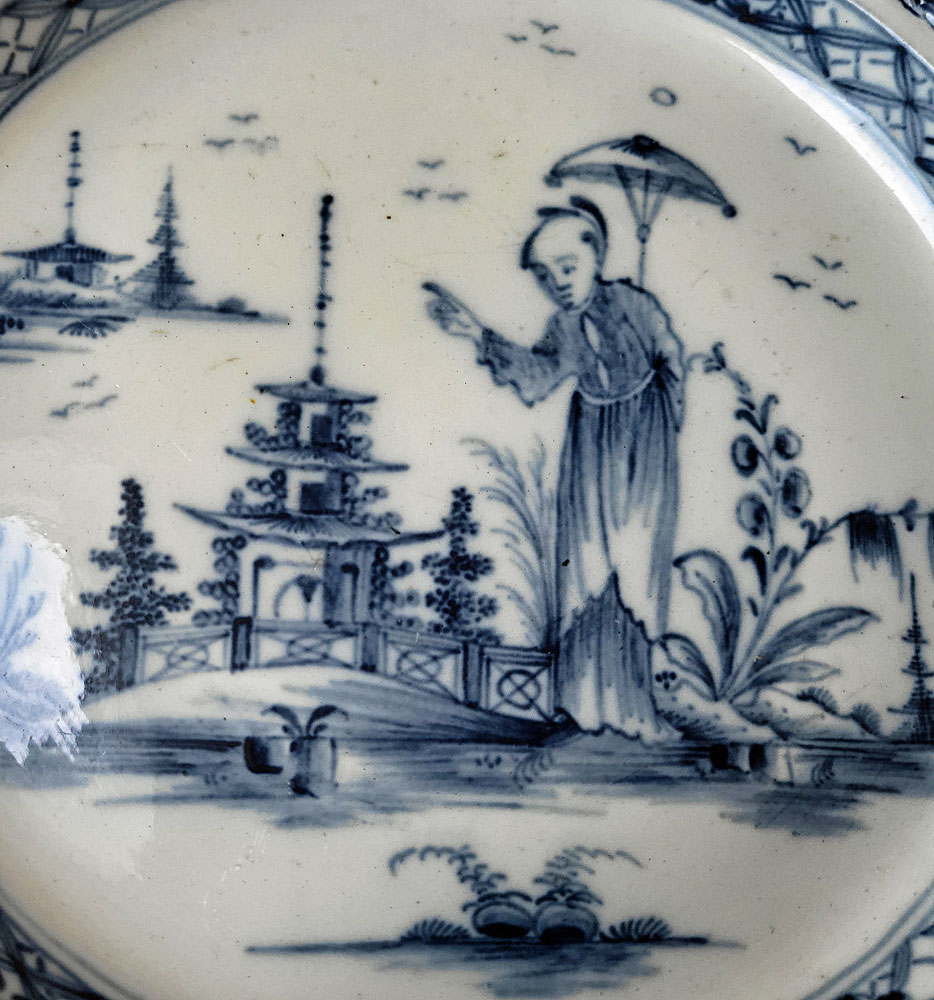 Just In<br>Creamware Long Eliza Plate