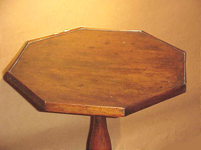 Furniture<br>Furniture Archives<br>SOLD  Octagonal Top Candlestand