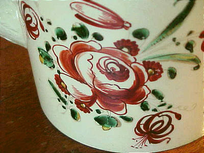 Ceramics<br>Ceramics Archives<br>SOLD   Creamware Teapot