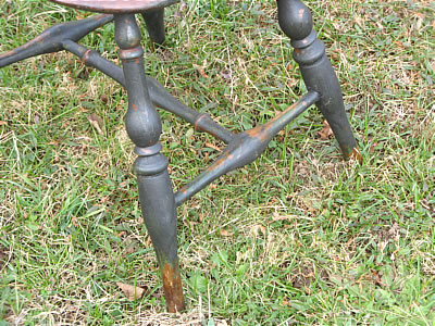 Furniture<br>Furniture Archives<br>SOLD  Rhode Island Brace-Back Windsor Chair