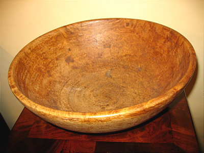 SOLD   American Burl Bowl