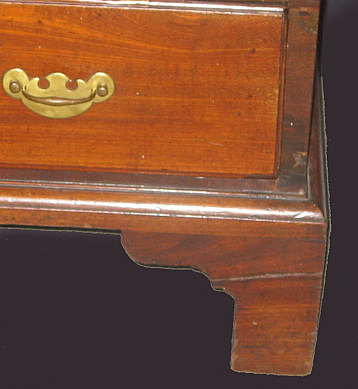 Furniture<br>Furniture Archives<br>SOLD  A SCARCE 30” CHIPPENDALE SLANT-LID DESK IN MAHOGANY