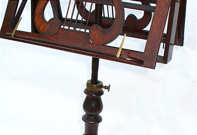 Furniture<br>Furniture Archives<br>SOLD  Rosewood Music Stand