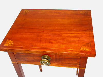 SOLD  INLAID FEDERAL ONE-DRAWER STAND