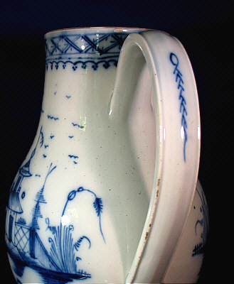 SOLD   Blue and White Chinoiserie Coffeepot