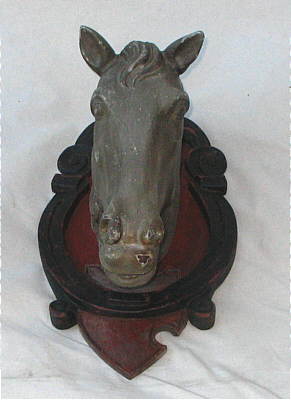 Accessories<br>Accessories Archives<br>SOLD   Carved Wooden Horse Head