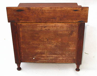 SOLD  Miniature Mahogany Chest of Drawers