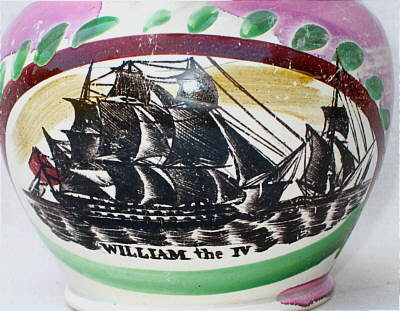 SOLD   Sunderland Jug William IV