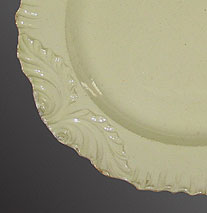 Accessories<br>Archives<br>SOLD   Three Creamware Plates with Swag Borders