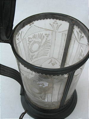 Metalware<br>Archives<br>An 18th century Tin & Glass Lantern