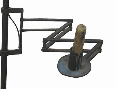 American Wrought Iron Candlestand