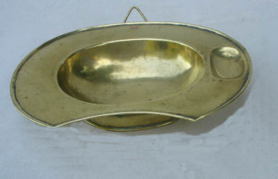 Metalware<br>Archives<br>Brass Bleeding Bowl or Barber's Basin