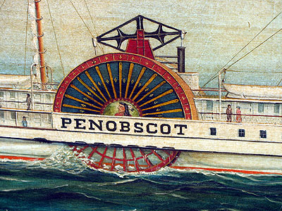 A Portrait of the Steamer Penobscot