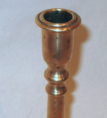 Metalware<br>Candlesticks<br>SOLD  An Early 17th Century Candlestick