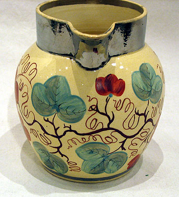 SOLD An Unusual Lustre Jug