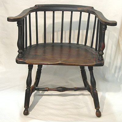 Furniture<br>Furniture Archives<br>A FINE PHILADELPHIA  LOW-BACK CHAIR