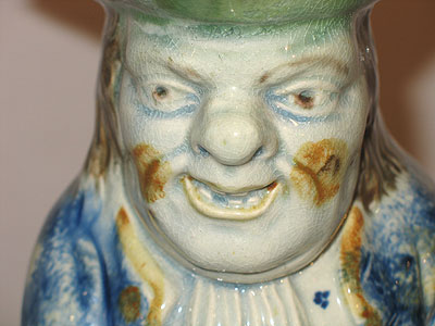 A Pearlware Toby Jug