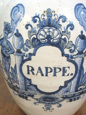 Accessories<br>Archives<br>SOLD  A Delft Tobacco Jar