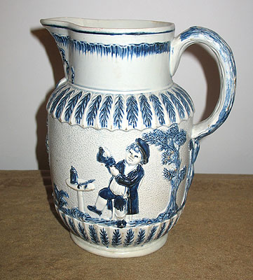 SOLD The Parson, Clerk and Sexton Pratt Jug