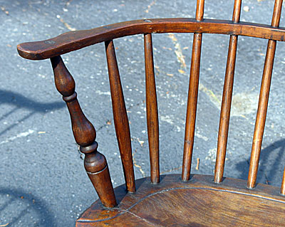 SOLD  A Connecticut comb-back Windsor Armchair