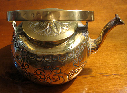 Metalware<br>Archives<br>SOLD  Little Brass Kettle