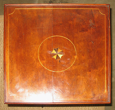 SOLD  Cherry tray-top Candlestand