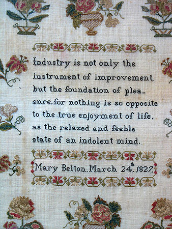 Accessories<br>Archives<br>Mary Belton's Sampler