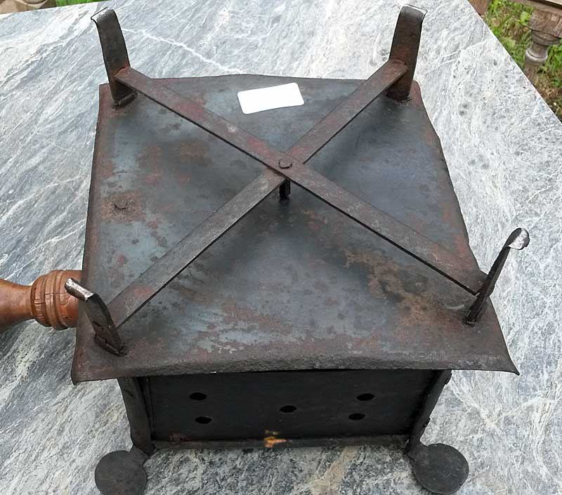 Metalware<br>Archives<br>SOLD  Revolutionary War Camp Stove or Brazier