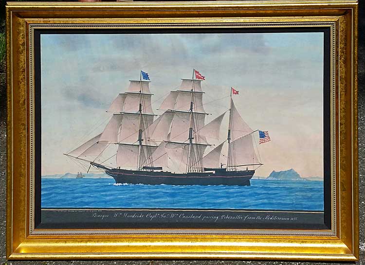 Paintings<br>Archives<br>Barque William Woodside