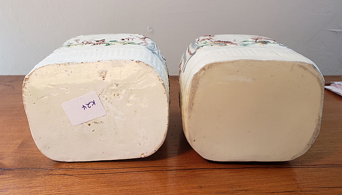 Pair of William Greatbatch Tea Canisters