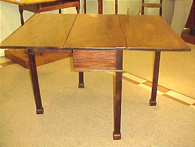 Furniture<br>Furniture Archives<br>SOLD  Philadelphia Chippendale Drop Leaf Table