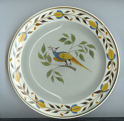 Ceramics<br>Ceramics Archives<br>SOLD   Rare Peafowl Plate
