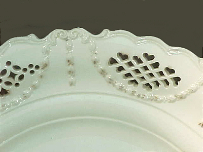 Accessories<br>Archives<br>SOLD   Large Pierced Creamware Dish