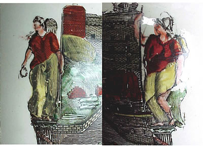 Accessories<br>Archives<br>SOLD   Creamware jug with Masonic transfer