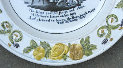 SOLD   Horn Book Child's Plate