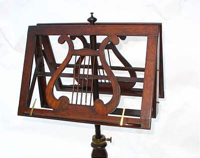 Furniture<br>Furniture Archives<br>SOLD  Rosewood Music Stand